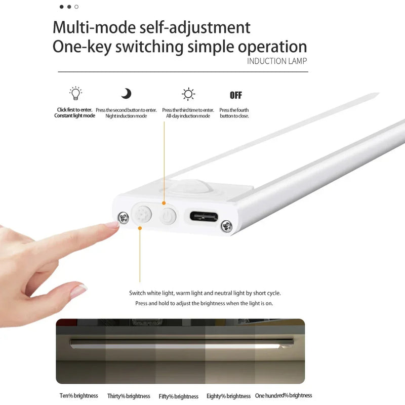 luz por sensor de movimento - SolarGlowHarmony